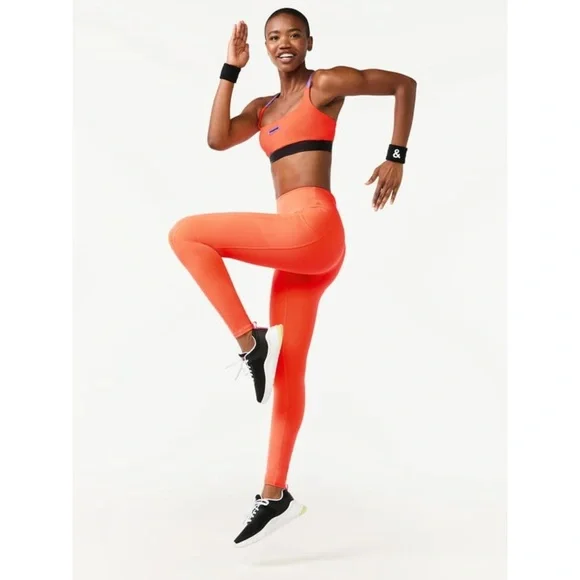 Love & Sports Women’s Logo Patch Sports Bra Size Large 12-14 NEW - Picture 14 of 15